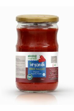 Organik Tuzsuz Biber Salçası 610 Gr