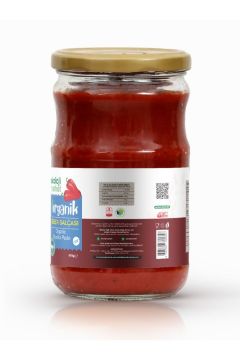 Organik Tuzsuz Biber Salçası 610 Gr