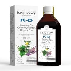 İmmu-Nat Xp Tonis K-D Karabaş Otu Çoban Çökerten Damar Otu Ekstraktı 250 ml