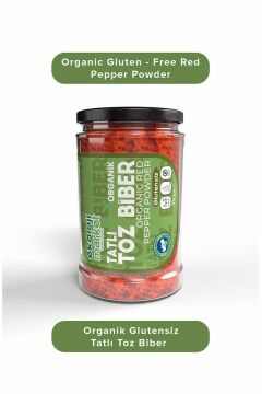 Organik Glutensiz Kavanoz Toz Biber- Tatlı 70 gr